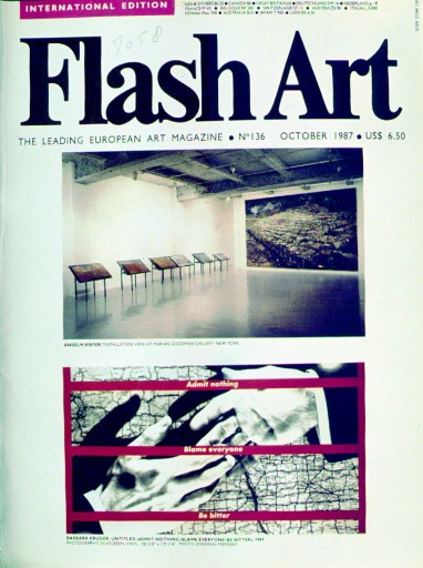 Marian Goodman gallery, Flash Art